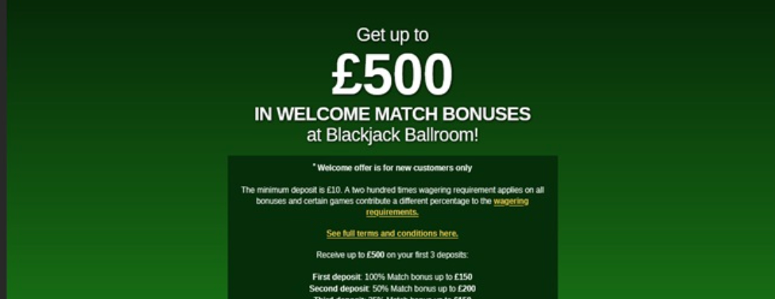Blackjack Ballroom Sister Sites Canada