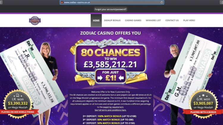 Zodiac Casino Sister Sites Canada 2025